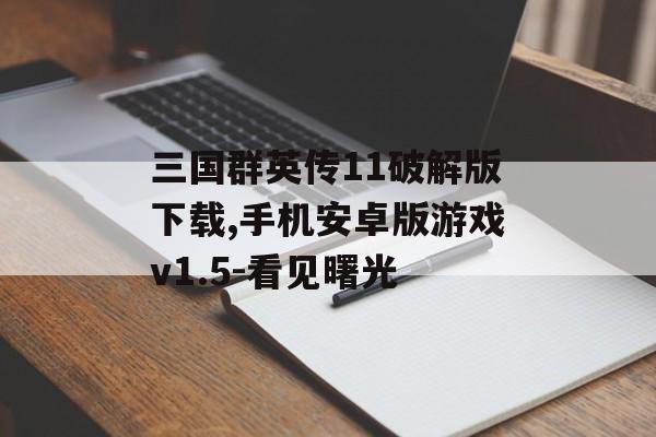 三国群英传11破解版下载,手机安卓版游戏v1.5-看见曙光