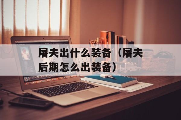 屠夫出什么装备（屠夫后期怎么出装备）