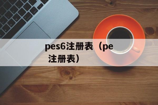 pes6注册表（pe 注册表）