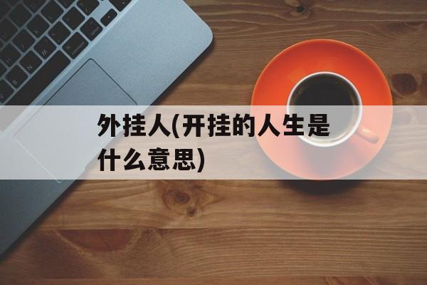 外挂人(开挂的人生是什么意思)