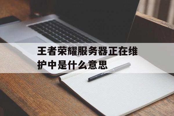 王者荣耀服务器正在维护中是什么意思