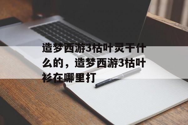 造梦西游3枯叶灵干什么的，造梦西游3枯叶衫在哪里打