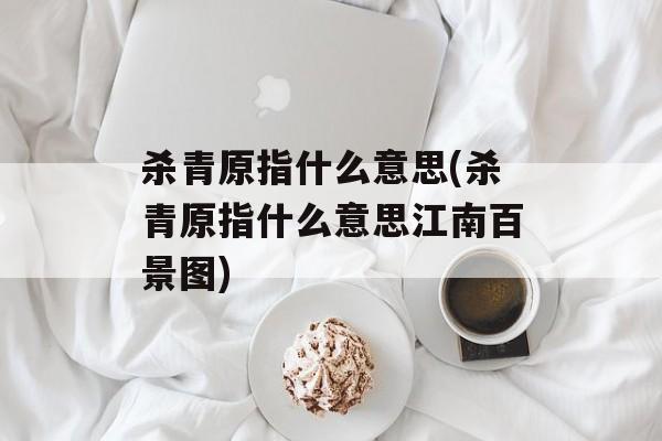 杀青原指什么意思(杀青原指什么意思江南百景图)