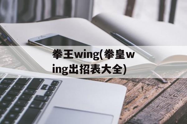 拳王wing(拳皇wing出招表大全)