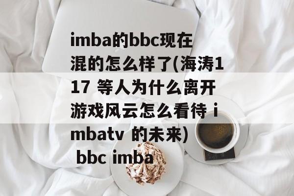 imba的bbc现在混的怎么样了(海涛117 等人为什么离开游戏风云怎么看待 imbatv 的未来) bbc imba
