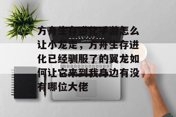 方舟生存进化手游怎么让小龙走，方舟生存进化已经驯服了的翼龙如何让它来到我身边有没有哪位大佬