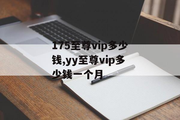 175至尊vip多少钱,yy至尊vip多少钱一个月