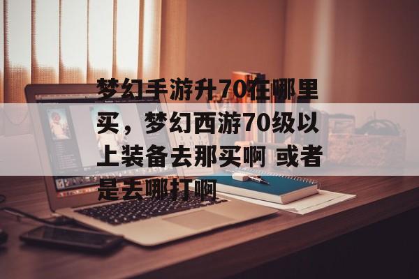 梦幻手游升70在哪里买，梦幻西游70级以上装备去那买啊 或者是去哪打啊