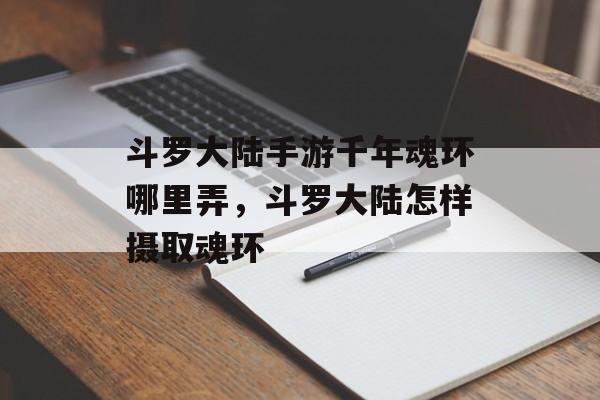 斗罗大陆手游千年魂环哪里弄，斗罗大陆怎样摄取魂环