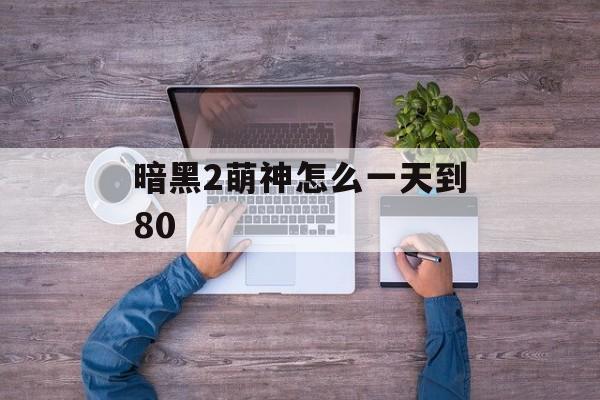 暗黑2萌神怎么一天到80