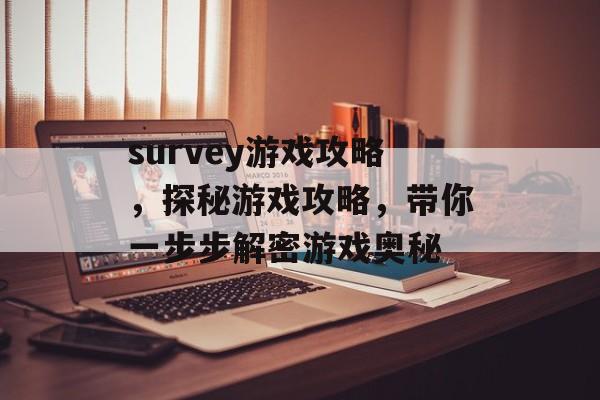 survey游戏攻略，探秘游戏攻略，带你一步步解密游戏奥秘