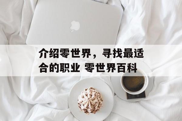 介绍零世界，寻找最适合的职业 零世界百科