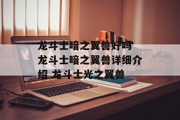 龙斗士暗之翼兽好吗 龙斗士暗之翼兽详细介绍 龙斗士光之翼兽