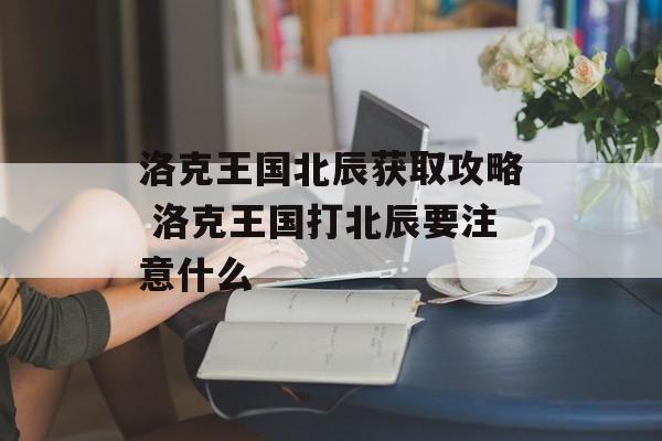 洛克王国北辰获取攻略 洛克王国打北辰要注意什么