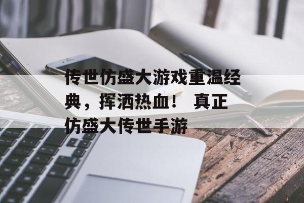 传世仿盛大游戏重温经典，挥洒热血！ 真正仿盛大传世手游