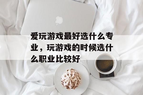 爱玩游戏最好选什么专业，玩游戏的时候选什么职业比较好