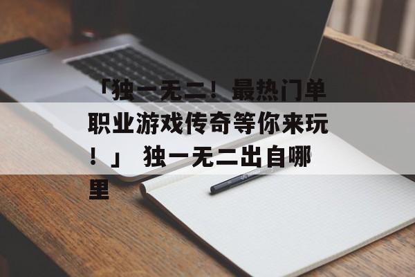 「独一无二！最热门单职业游戏传奇等你来玩！」 独一无二出自哪里