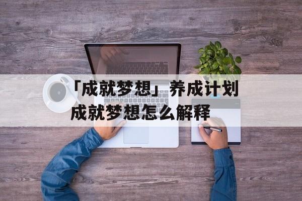 「成就梦想」养成计划 成就梦想怎么解释