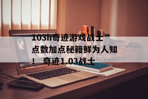 103h奇迹游戏战士点数加点秘籍鲜为人知！ 奇迹1.03战士