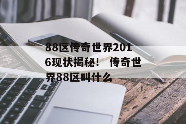 88区传奇世界2016现状揭秘！ 传奇世界88区叫什么