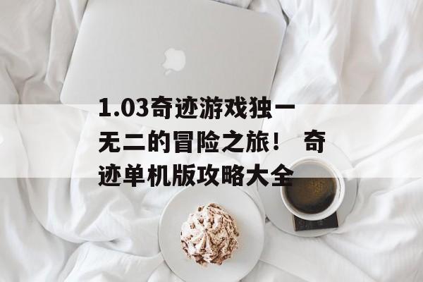 1.03奇迹游戏独一无二的冒险之旅！ 奇迹单机版攻略大全