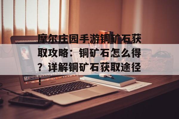 摩尔庄园手游铜矿石获取攻略：铜矿石怎么得？详解铜矿石获取途径！