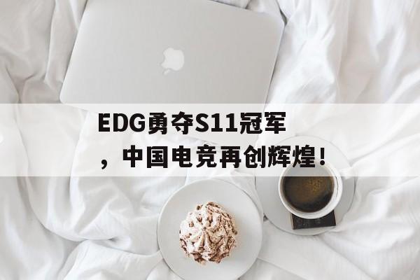 EDG勇夺S11冠军，中国电竞再创辉煌！
